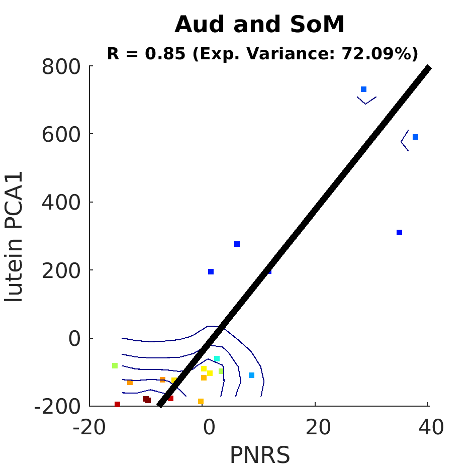 dscatter Aud and SoM